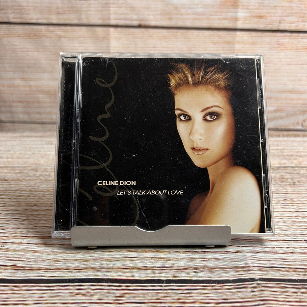 Celine Dion Let's Talk About Love CD 1997 My Heart Will Go On BK 68861 Pop Album